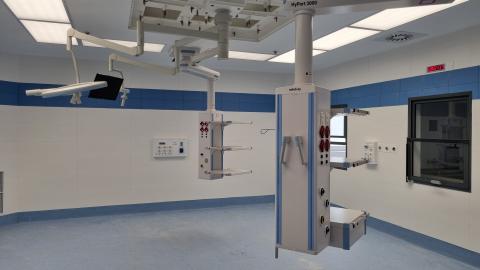 B.A.Z. Megyei Kórház Gyermek Egészségügyi Központ sebészeti műtők kialakítása