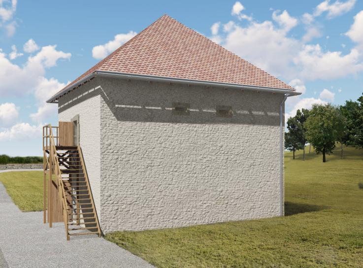 Sárospataki Rákóczi vár Lőportorony műemléki rekonstrukciója